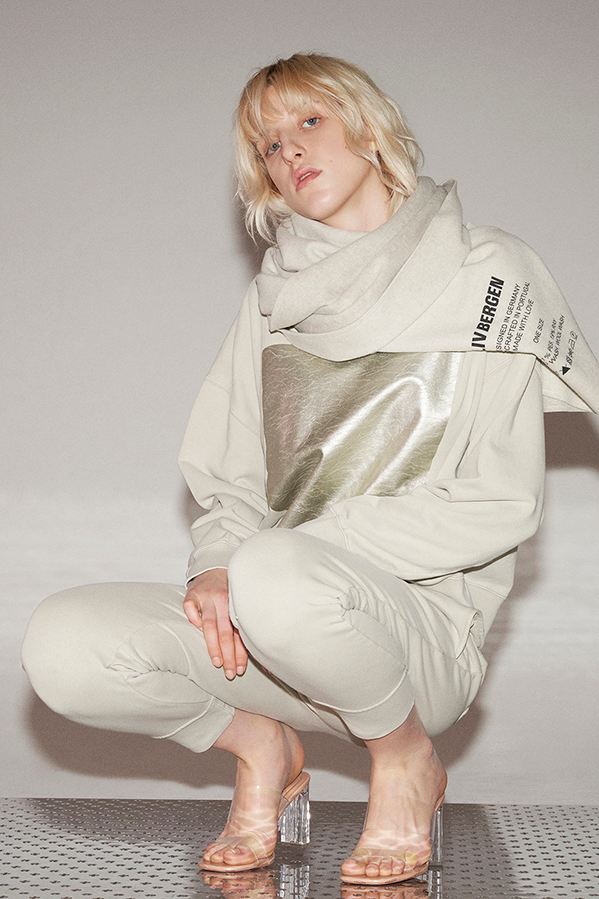 Liv Bergen Hose "100% Organic Cotton" in lilac Letzte 2 Tage