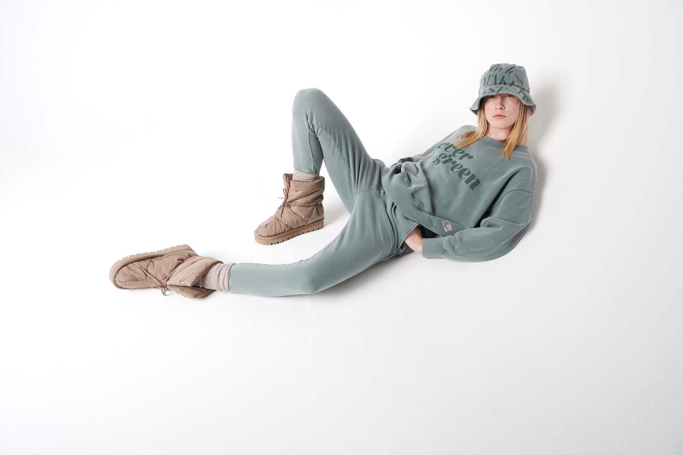 Liv Bergen Sweater evergreen in dusty green Bis zu 60% Rabatt