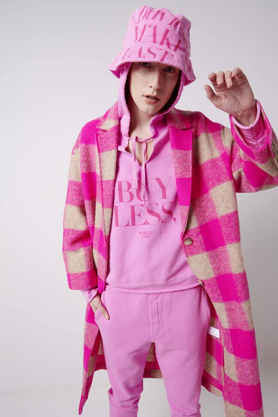 Liv Bergen Hose "100% Organic Cotton" in neon pink 50% Rabatt für begrenzte Zeit