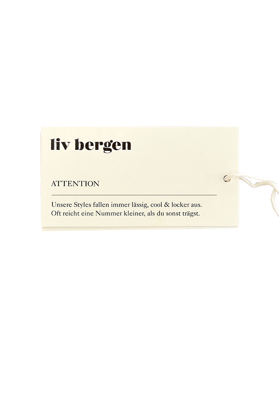 Liv Bergen Hoodie California in creme Fabrikverkauf