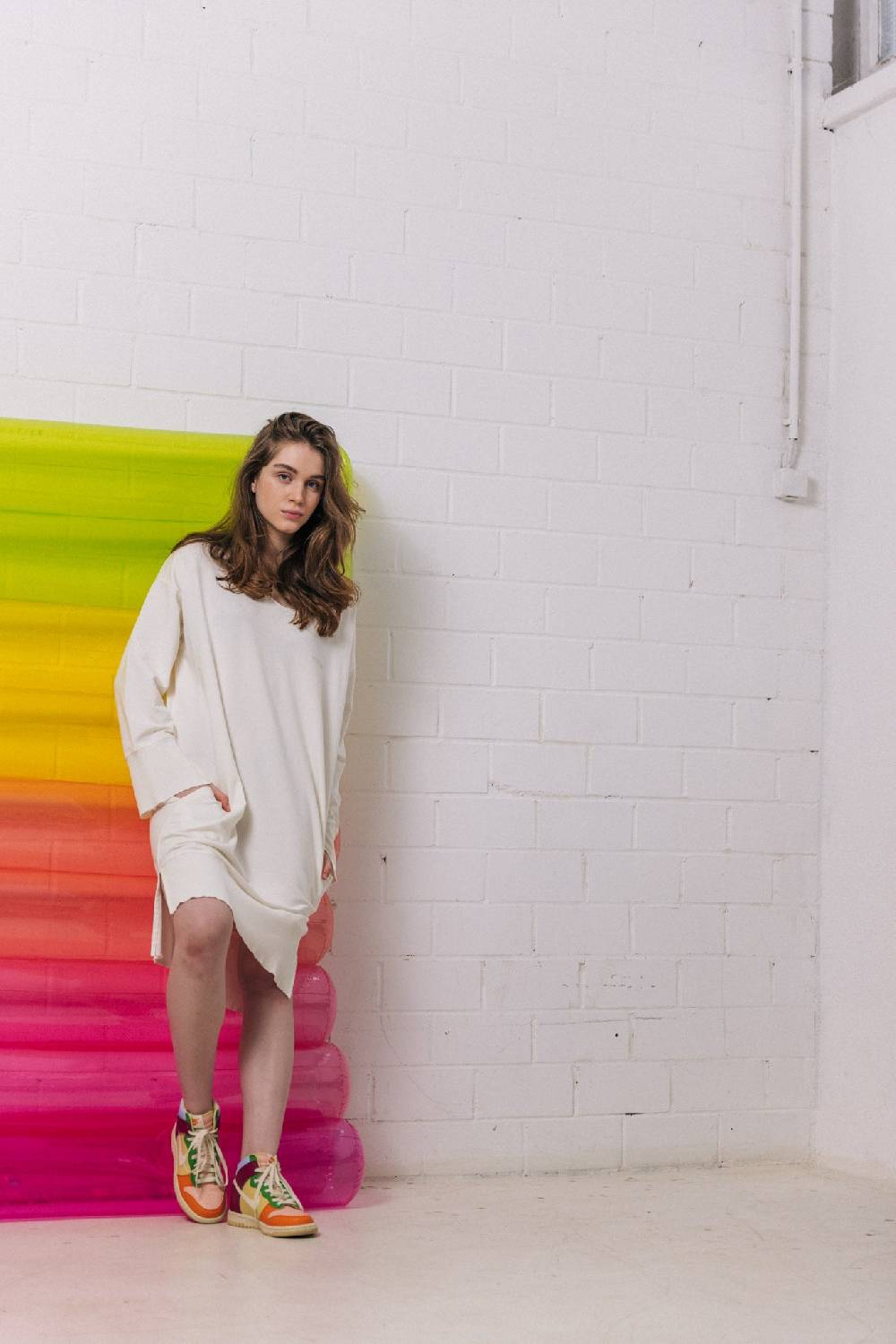 Liv Bergen Kleid LIV BERGEN in mud Online Shopping