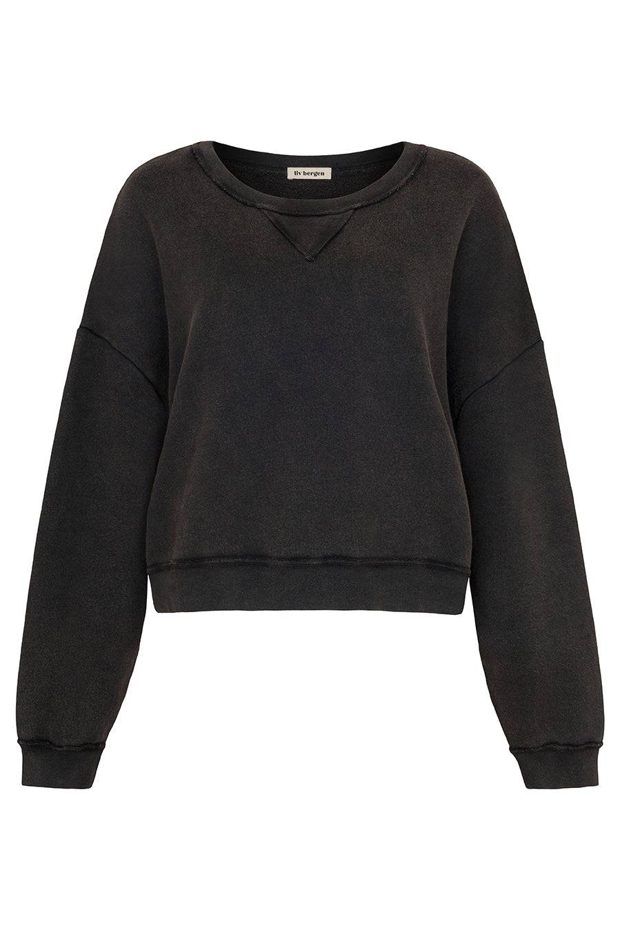 Liv Bergen Sweater Follow in black Vatertagsangebot