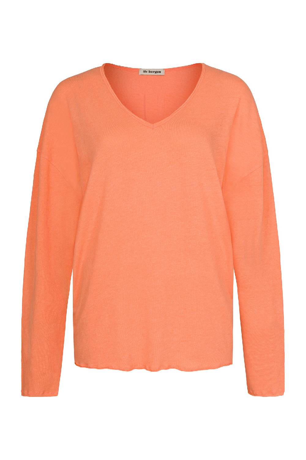 Liv Bergen Longsleeve SUN in neon orange Muttertagsangebot