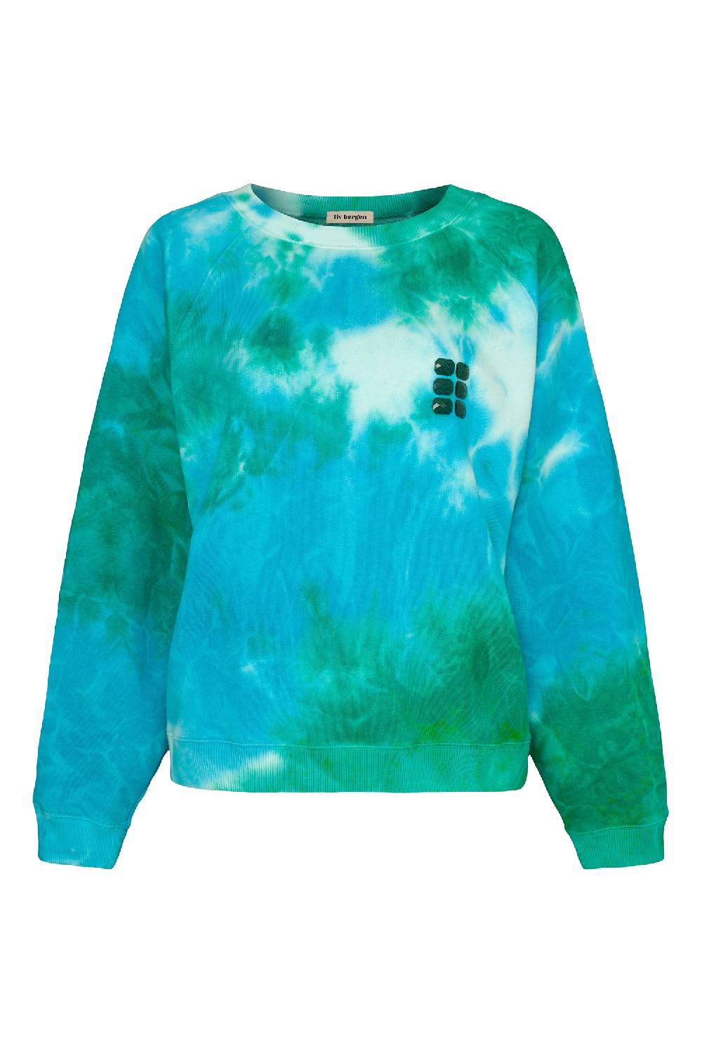 Liv Bergen Sweater Clouds in turquoise Nur für heute
