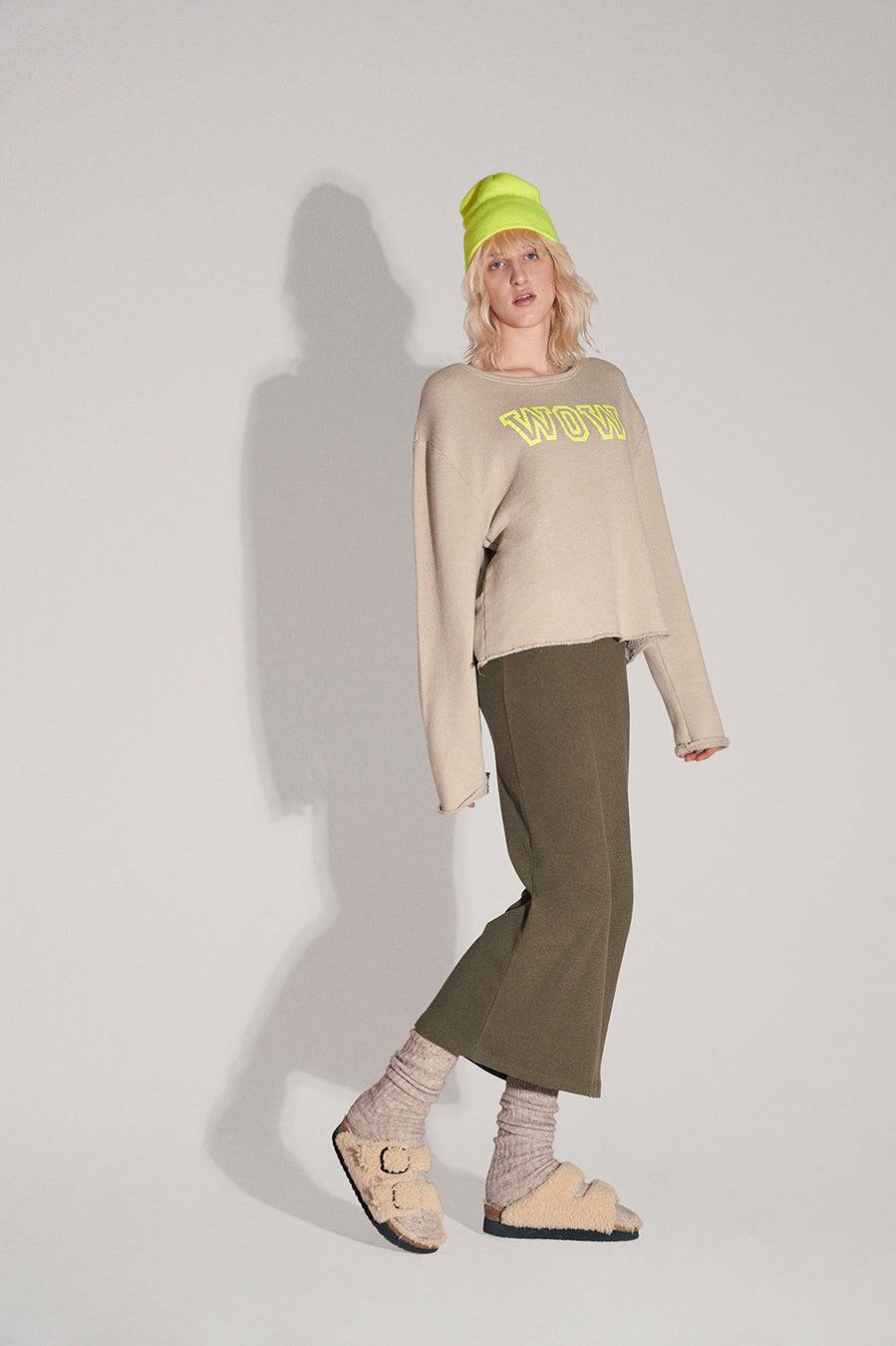 Liv Bergen Sweater WOW in sand Fabrikverkauf