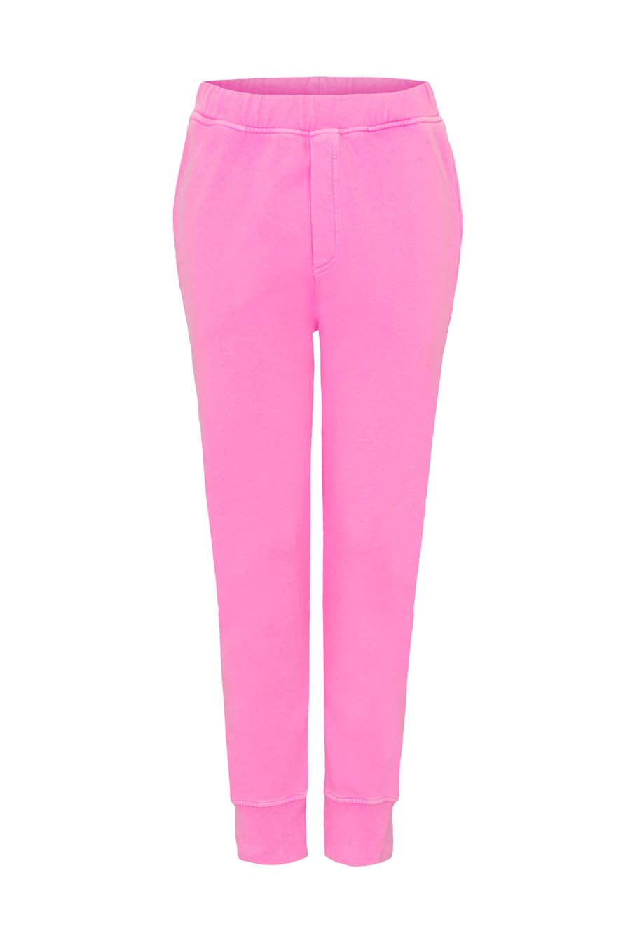 Liv Bergen Hose "100% Organic Cotton" in neon pink Discount Store für neue Produkte