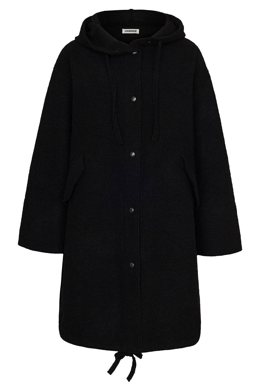 Liv Bergen Jacke Parka in black Rabatte dieses Monats