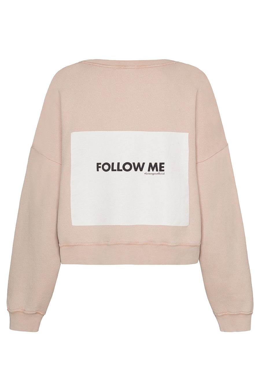 Liv Bergen Sweater Follow in ruby tan Kostenlose Rückgabe