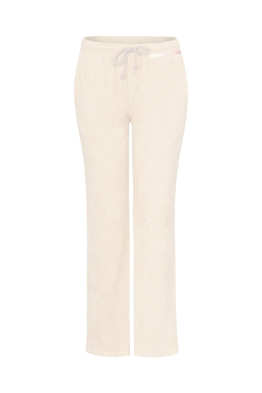 Liv Bergen Hose Frottee in creme Günstiger Verkauf
