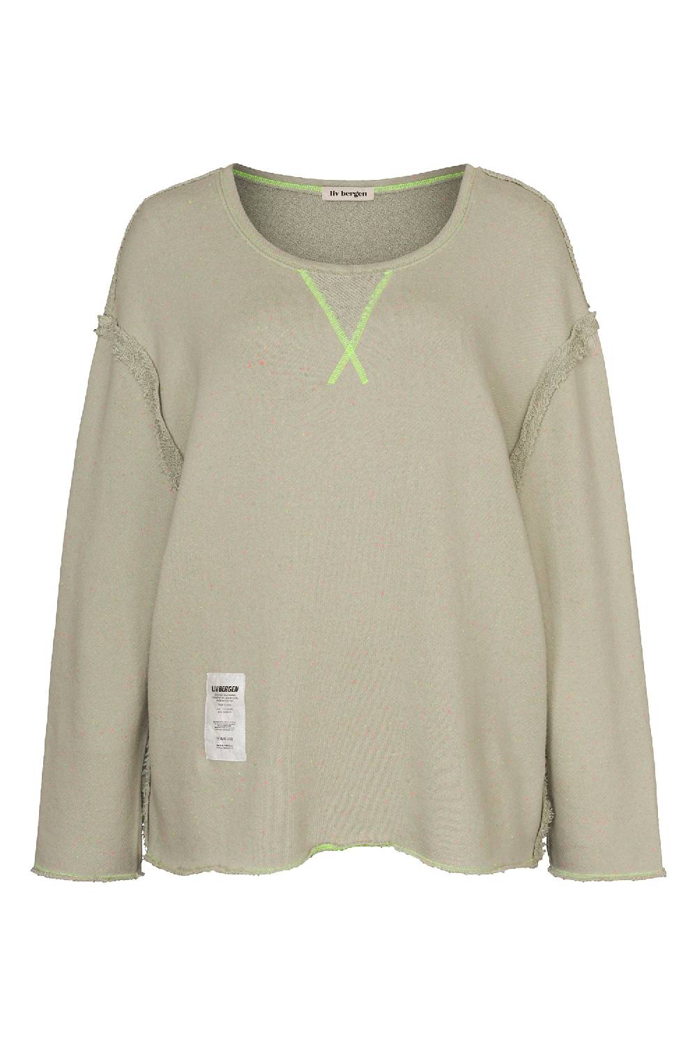 Liv Bergen Sweater Dots in stormy mint Valentinstagsangebot
