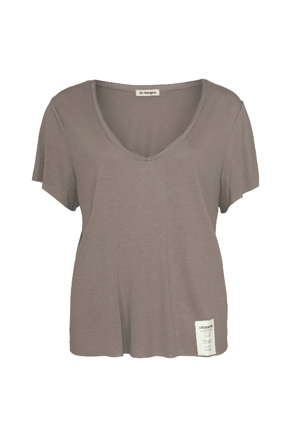 Liv Bergen T-Shirt Vulcano in walnut Tägliche Deals