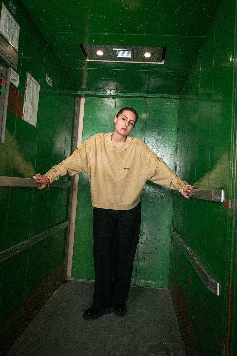 Liv Bergen Sweater Spray in pink JETZT KAUFEN