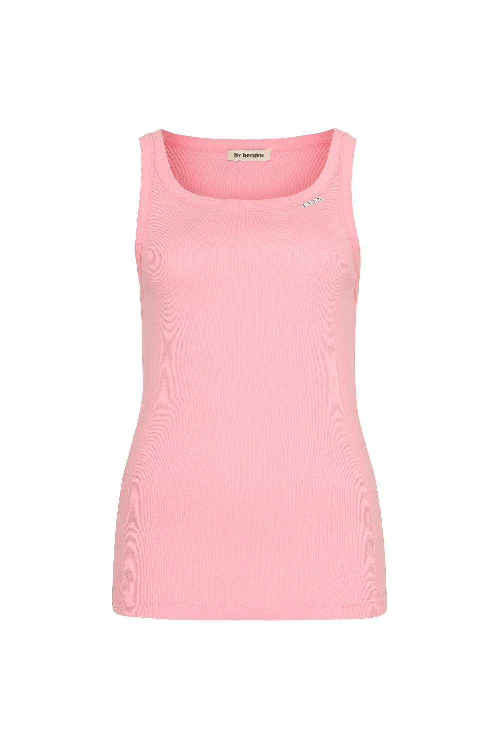 Liv Bergen Top Basic in rose Flash Sale