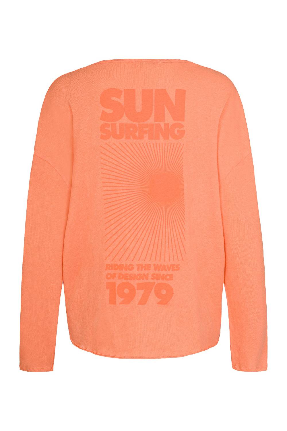 Liv Bergen Longsleeve SUN in neon orange Online Shopping