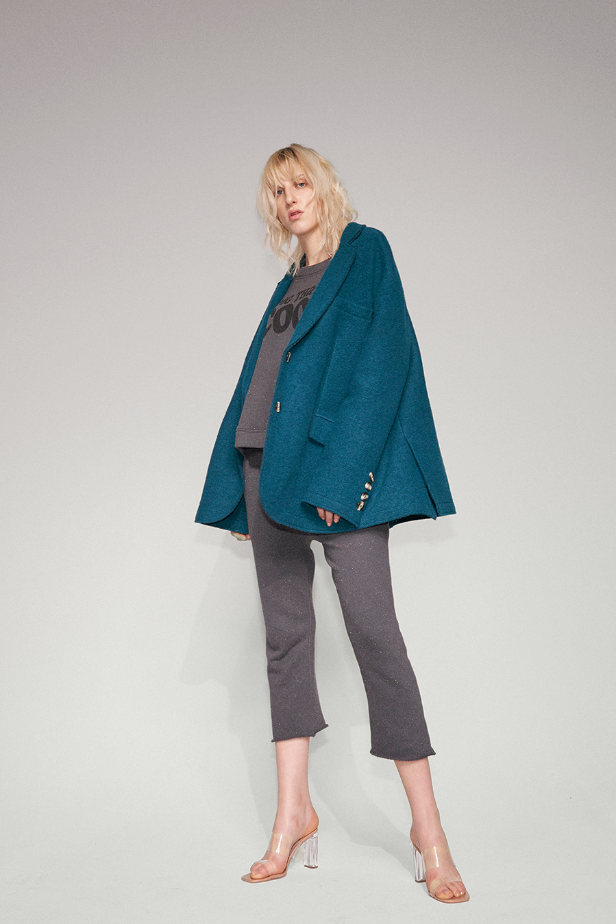 Liv Bergen Sweater COOL in asphalt Neuheiten