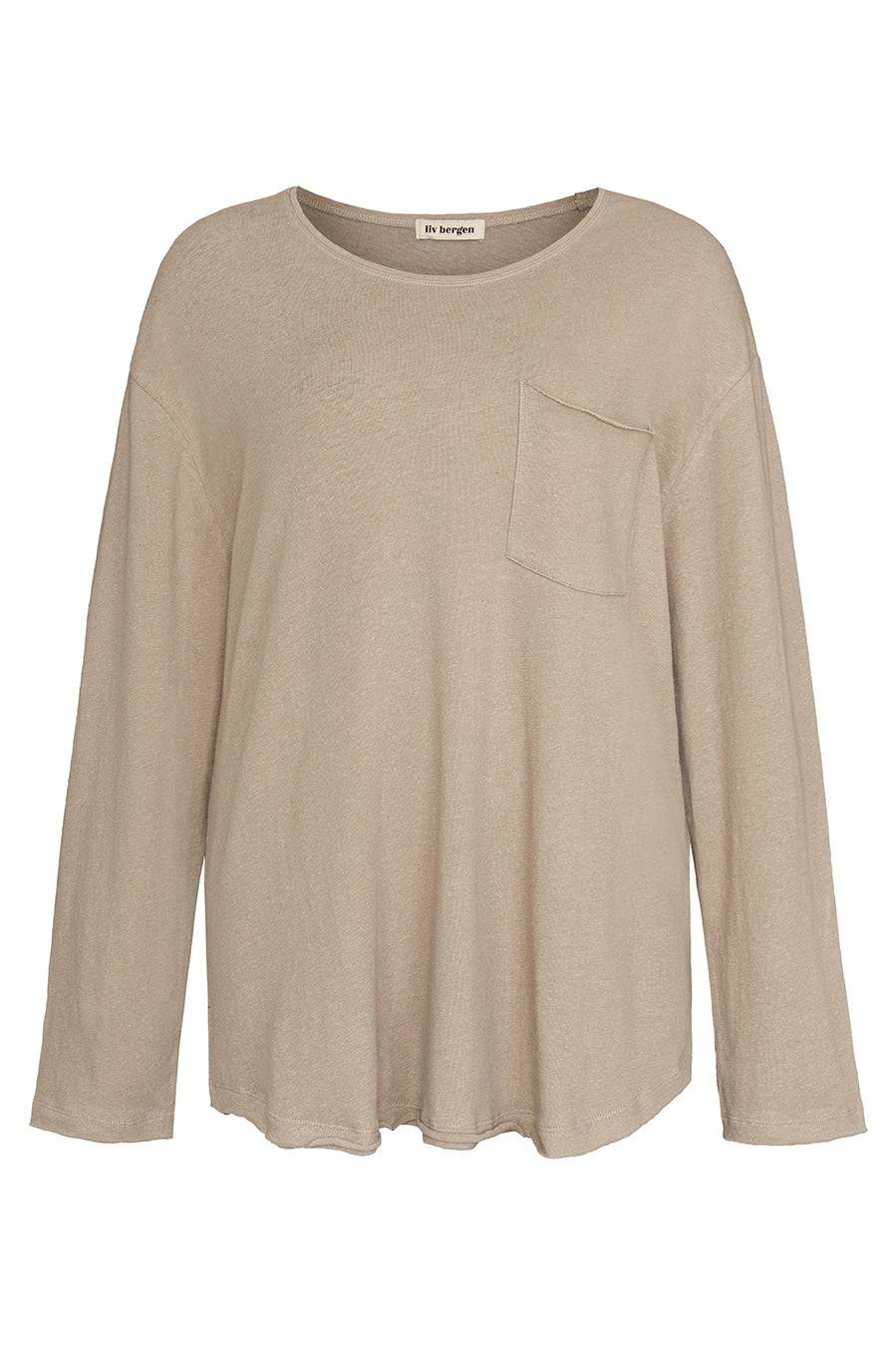 Liv Bergen Longsleeve L in grey Bis zu 50% Rabatt
