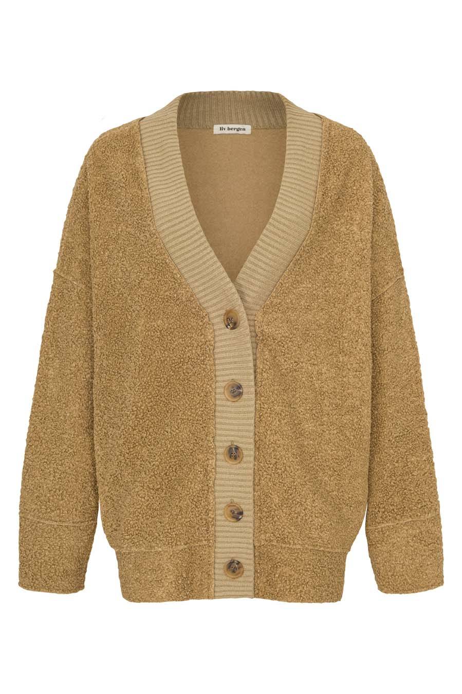 Liv Bergen Jacke Crême de la crême in camel Bis zu 65% Rabatt