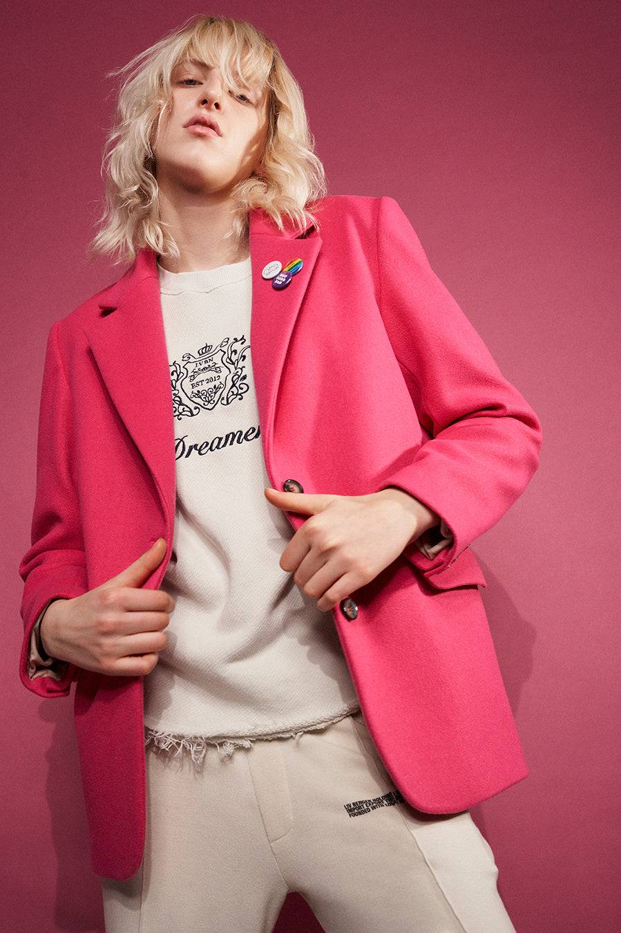 Liv Bergen Blazer in pink Clearance-Verkauf