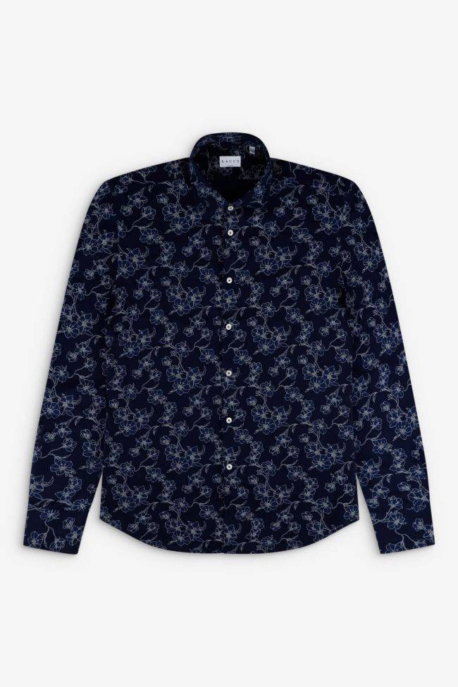 ﻿xacus Hemd Herren Xacus Regular Muster 100% Baumwolle kragen Italienisch Lange Ärmel Riesige Rabatte