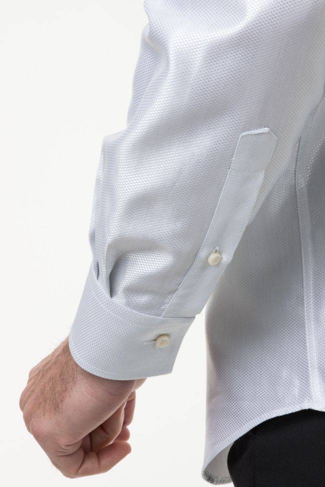 ingram Hemd Herren Ingram Classic Einfarbig 55% Baumwolle 45% Viskose kragen Italienisch Lange Ärmel Black Friday Preise