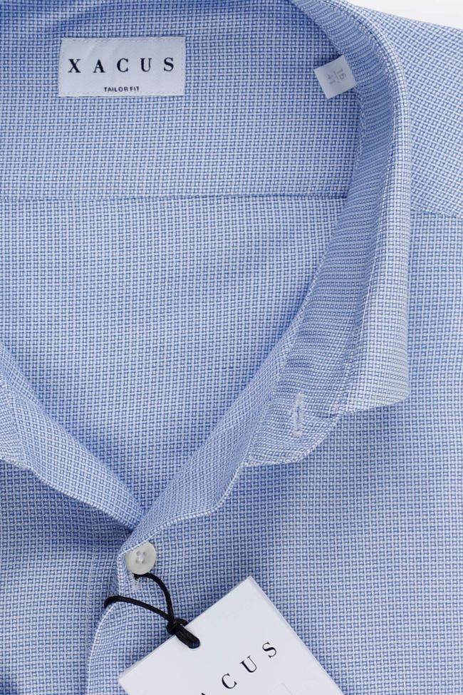 xacus Hemd Herren Xacus Regular Halb Unifarben 100% Baumwolle kragen Französisch Lange Ärmel Verkauf