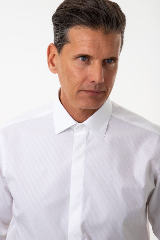 ingram Hemd Herren Ingram Regular Einfarbig 100% Baumwolle kragen Italienisch Lange Ärmel Blitzverkäufe