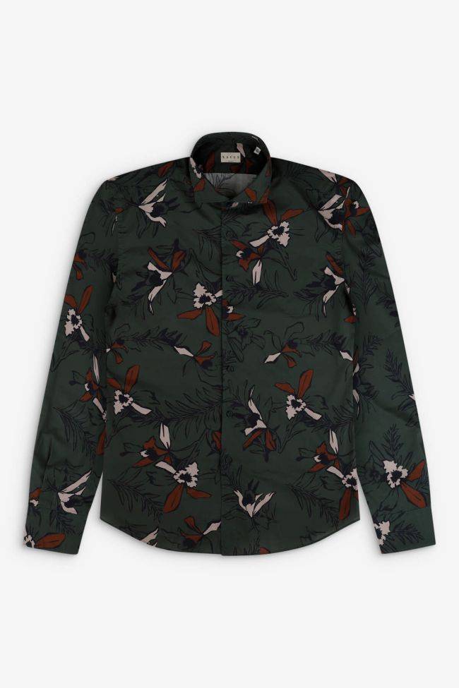 xacus Hemd Herren Xacus Regular Muster 100% Baumwolle gewaschen kragen Französisch Lange Ärmel Fabrik Onlineshop