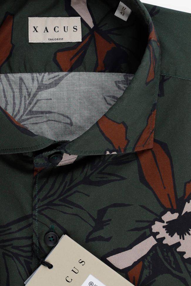 xacus Hemd Herren Xacus Regular Muster 100% Baumwolle gewaschen kragen Französisch Lange Ärmel Fabrik Onlineshop