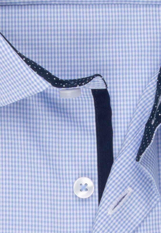 seidensticker Hemd Herren Seidensticker Regular Bügelfreie Karo kragen Italienisch Lange Ärmel Günstig kaufen