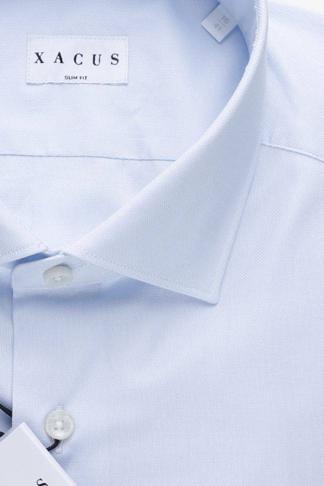 xacus Hemd Herren Xacus Slim Einfarbig 100% Baumwolle kragen Französisch Lange Ärmel Begrenztes Angebot