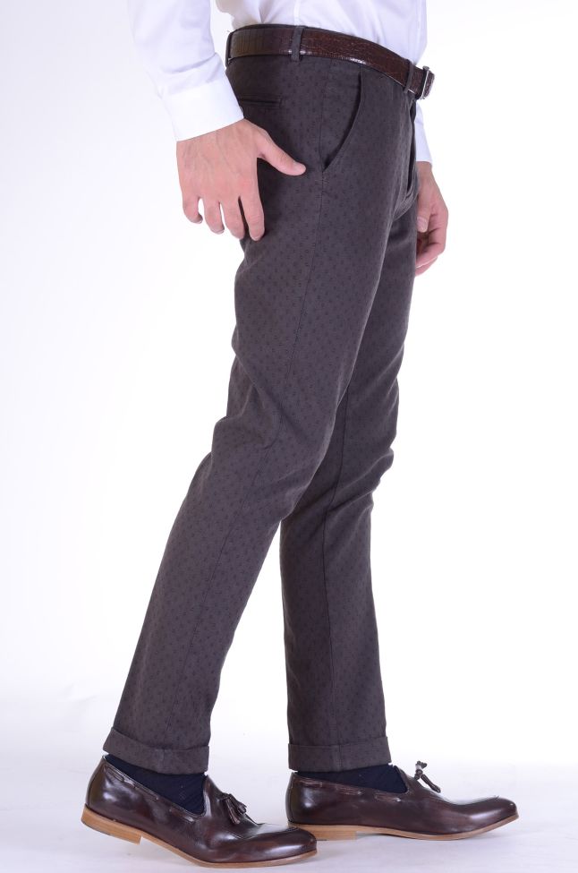 b-settecento Hose Herren B-Settecento Chinos Slim Halb Unifarben 97% Baumwolle 3% elastan Blitzangebot