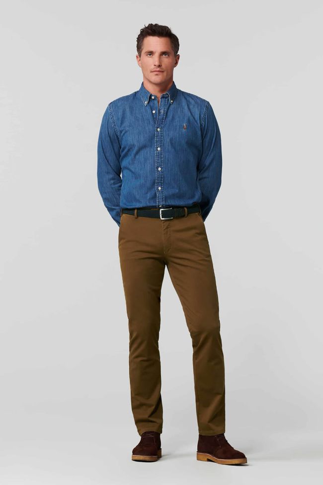 meyer Hose Herren Meyer Chinos Regular Neuheiten