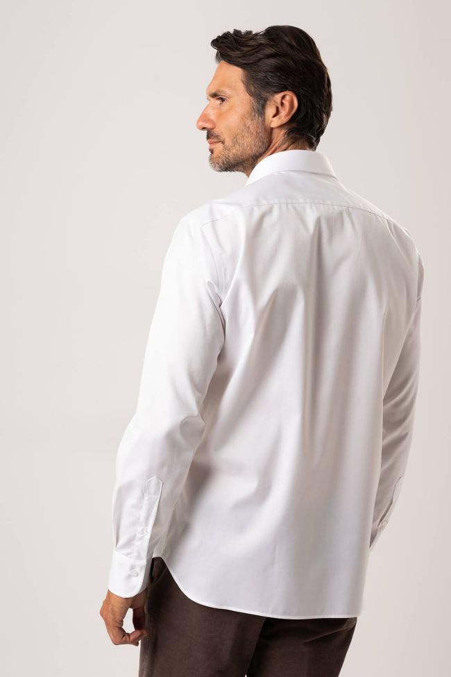 ingram Hemd Herren Ingram Regular Bügelfreie Einfarbig 100% Baumwolle kragen Italienisch Lange Ärmel Tägliche Deals