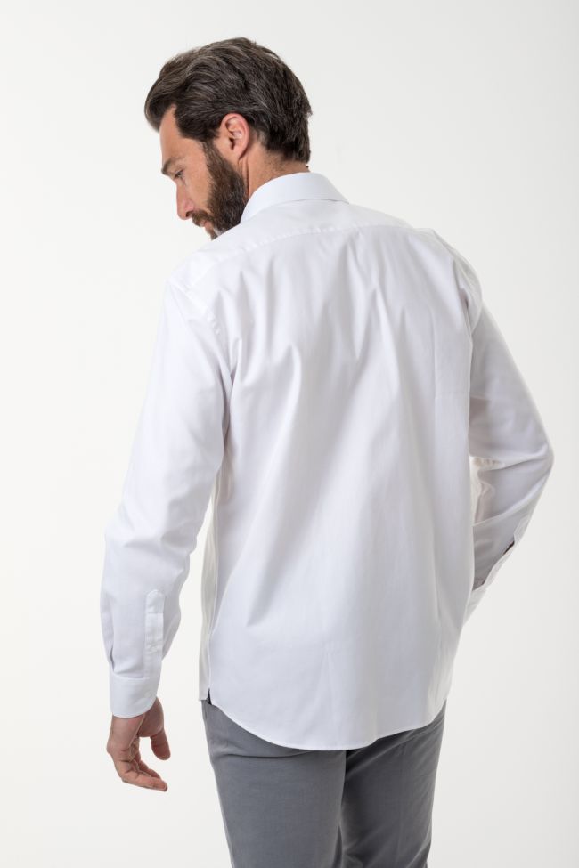 aplomb Hemd Herren Aplomb Classic Einfarbig 100% Baumwolle kragen Französisch Lange Ärmel Vierteljährliche Förderung