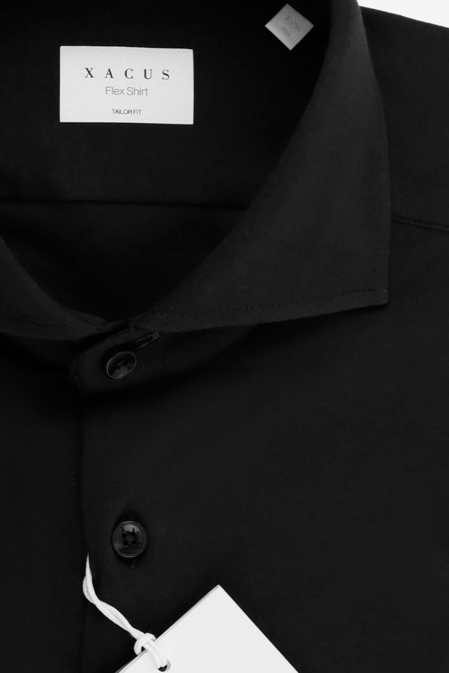 xacus Hemd Herren Xacus Regular Bügelfreie Einfarbig 89% cotton jrs 11% ea kragen Französisch Lange Ärmel Günstig kaufen