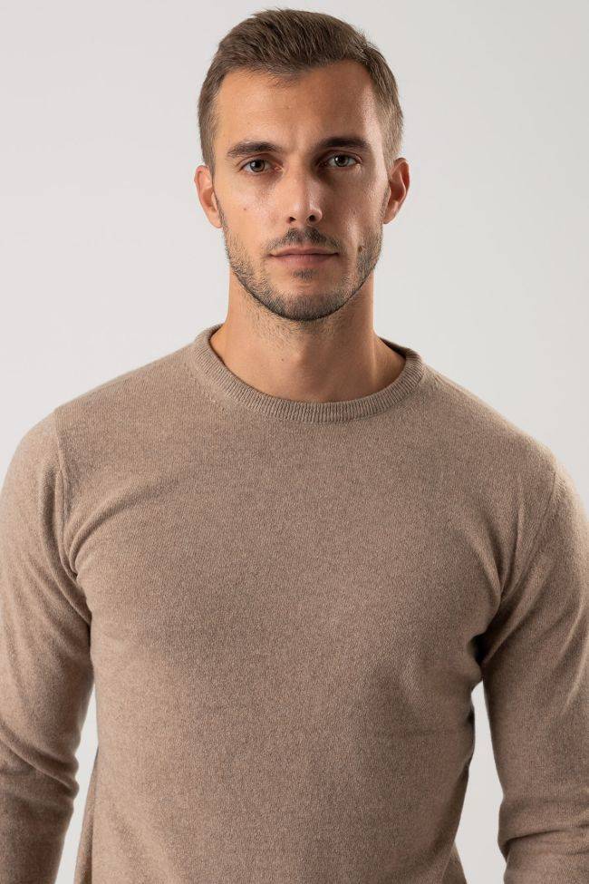 privati firenze Strickwaren Herren Privati Firenze Rundhalsausschnitt Slim Einfarbig 100% Kaschmir Begrenztes Angebot