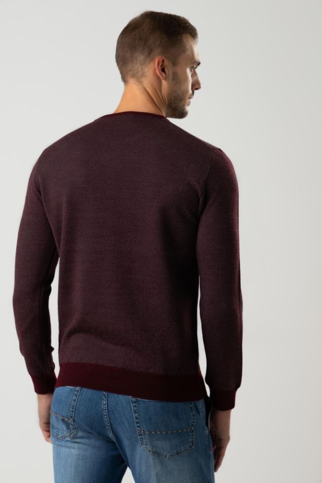 privati firenze Strickwaren Herren Privati Firenze Rundhalsausschnitt Slim Halb Unifarben 100% Merinowolle Jubiläumsangebot