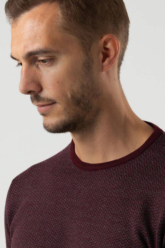 privati firenze Strickwaren Herren Privati Firenze Rundhalsausschnitt Slim Halb Unifarben 100% Merinowolle Jubiläumsangebot