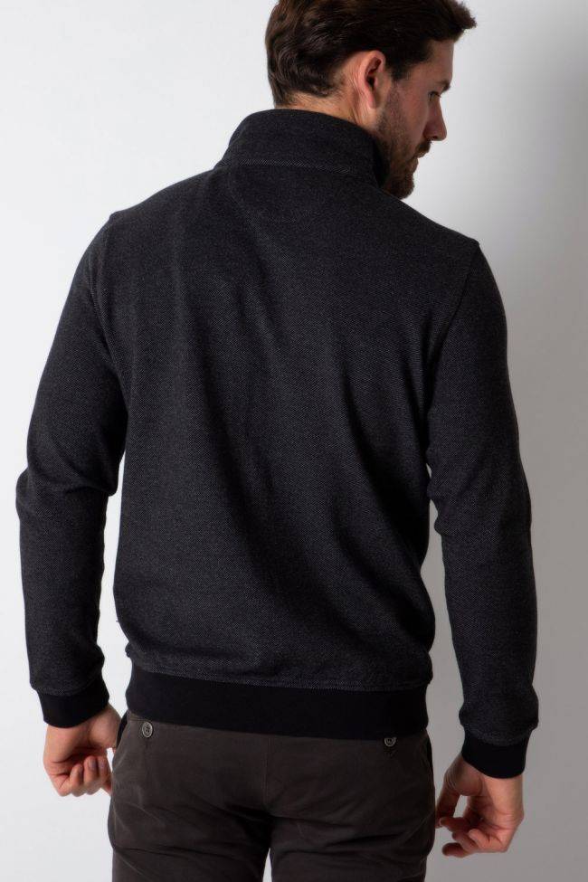 ragman Strickwaren Herren Ragman Reißverschluss Classic Einfarbig 100% winter cotton Neueste Mode