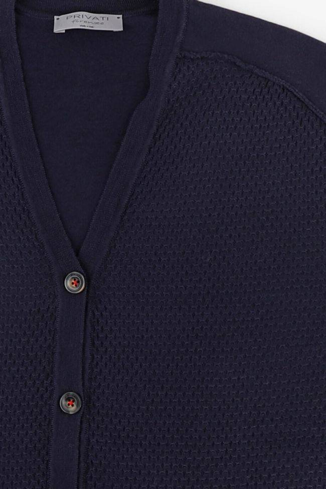 privati firenze Strickwaren Herren Privati Firenze Cardigan Regular Halb Unifarben 100% Merinowolle Extrafine Zeitlich begrenztes Angebot