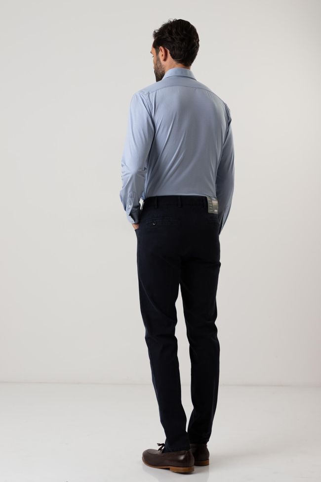 meyer Hose Herren Meyer Chinos Classic Einfarbig 97% Baumwolle 3% elastan Vierteljährliche Förderung