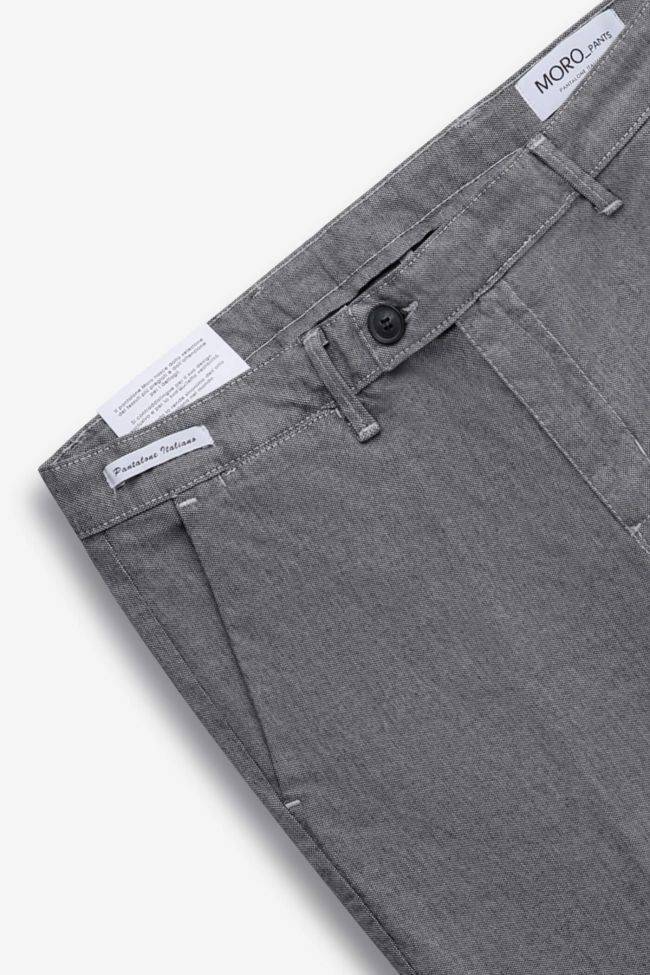 moro Hose Herren Moro Chinos Slim Einfarbig 98% cotton 2% ea zollfrei
