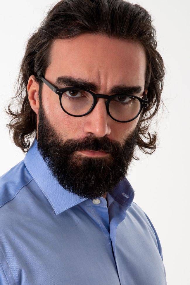 aplomb Hemd Herren Aplomb Slim Einfarbig 100% Baumwolle kragen Französisch Lange Ärmel Fabrikverkauf