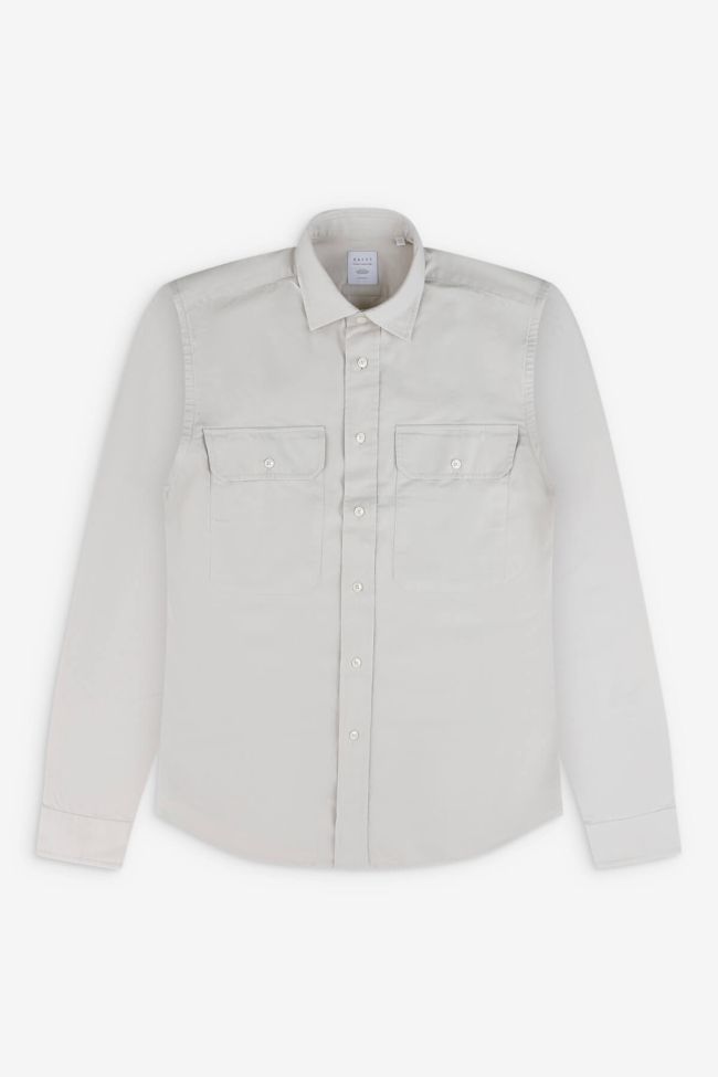 xacus Hemd Herren Xacus Regular Einfarbig 100% Baumwolle kragen Französisch Lange Ärmel Blitzverkäufe