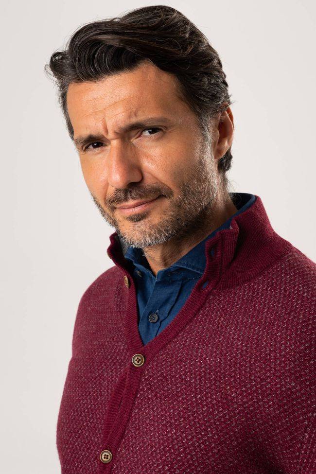 privati firenze Strickwaren Herren Privati Firenze Cardigan Slim Einfarbig 50% wool 20% pa 20%vi 10% cashmere Heißer Verkauf