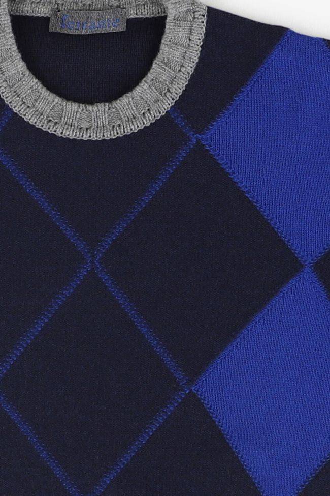 ferrante Strickwaren Herren Ferrante Rundhalsausschnitt Regular Muster 100% Merinowolle Extrafine Online Outlet