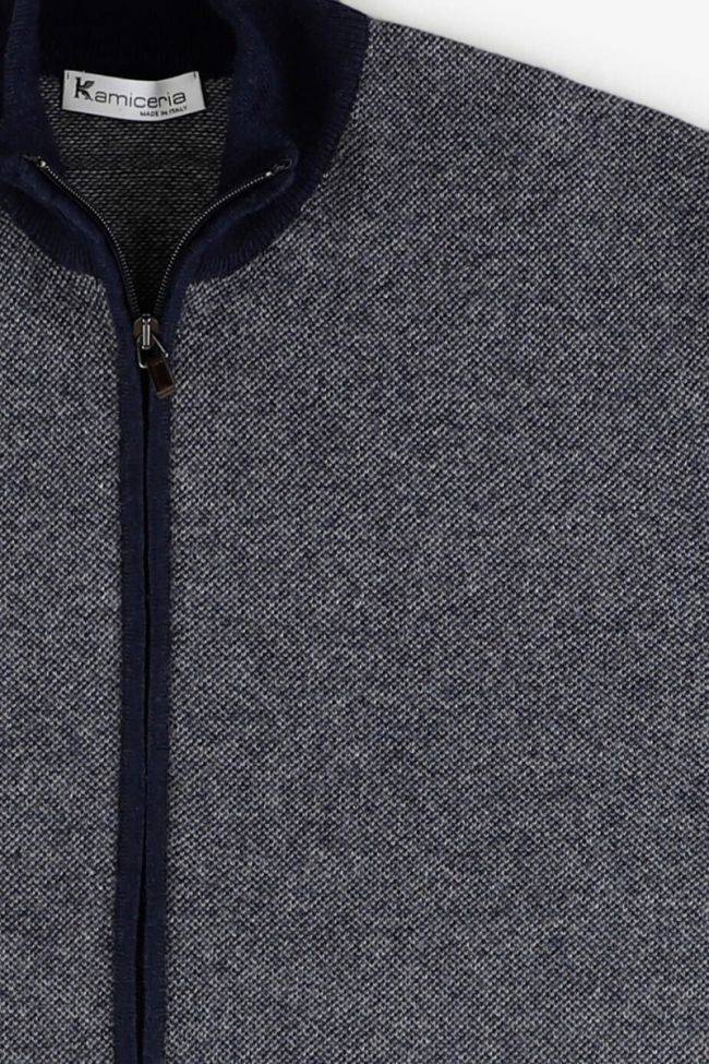 kamiceria Strickwaren Herren Kamiceria Reißverschluss Slim Halb Unifarben 40% wool 25% vi 25% pa 10% cashmere Tägliche Deals