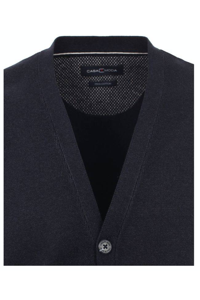 casamoda Strickwaren Herren Casamoda Classic Einfarbig Sonderangebote
