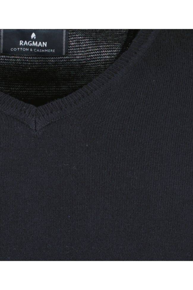 ragman Strickwaren Herren Ragman V-Ausschnitt Classic VIP-Rabatte