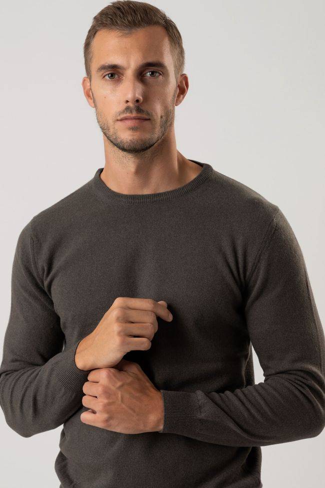 privati firenze Strickwaren Herren Privati Firenze Rundhalsausschnitt Slim Einfarbig 100% Kaschmir Wochenangebot